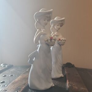 Charming Ceramic Cowgirl Figurines